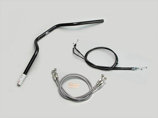 ハリケーン｜ヨーロピアン3型 ハンドルSET ブラック CB1300SB(10-13 ABS無し車)｜H038-072B