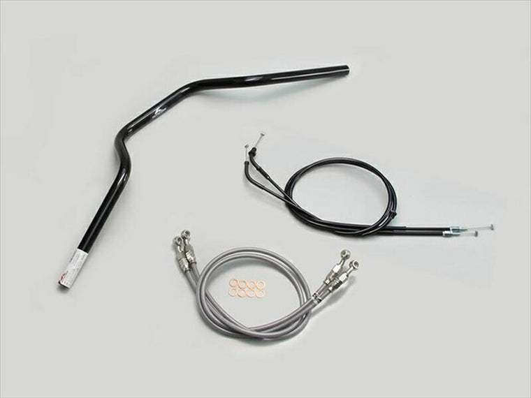ハリケーン｜ヨーロピアン3型 ハンドルSET ブラック CB1300SB(10-13 ABS無し車)｜H038-072B