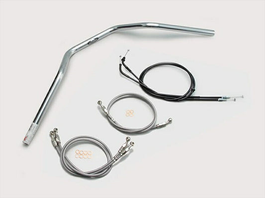 ハリケーン｜ZⅡ-TYPE ハンドルSET クロームメッキ CB1300SB(10-13 ABS無し車)｜H038-078C