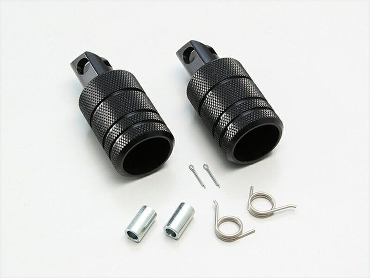 ハリケーン｜フットペグ ローレット フロント ブラック レブル1100｜HF5115B