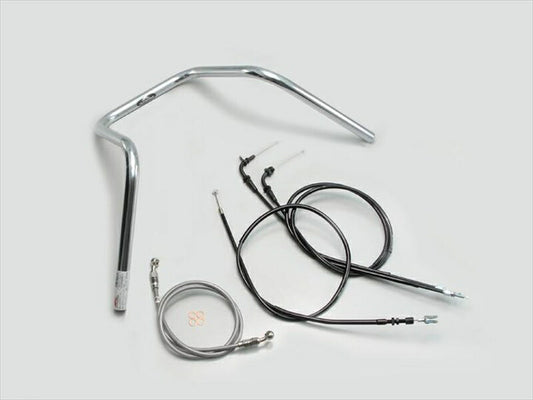 ハリケーン｜HURRICANE ３００エイプハンガー３型 ハンドルSET｜H504-085C