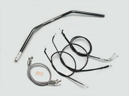 ハリケーン｜HURRICANE トラッカーＬＯＷ ハンドルSET｜H704-043B