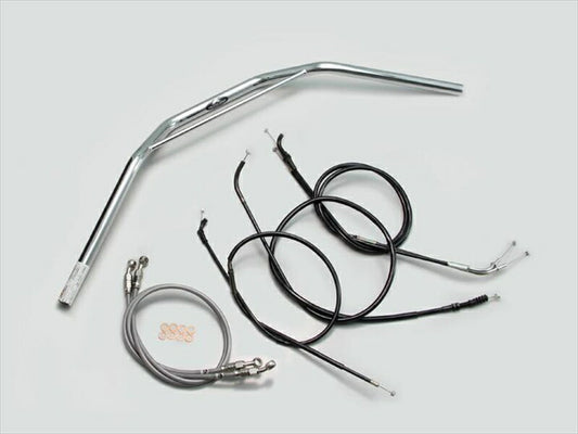 ハリケーン｜HURRICANE トラッカーHIGH ブリッジ付 ハンドルSET｜H707-031C