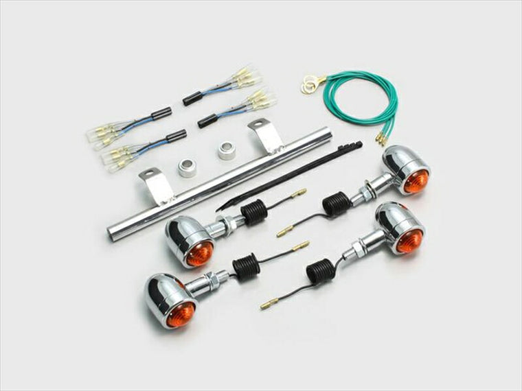 ハリケーン｜HURRICANE ミニブレットウインカーkit ｽﾃﾑﾏｳﾝﾄ｜HA5449