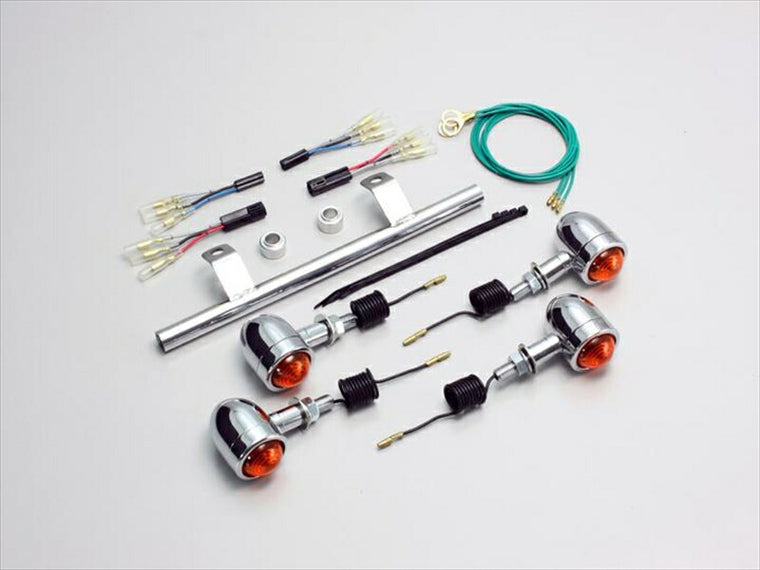 ハリケーン｜HURRICANE ミニブレットウインカーkit ｽﾃﾑﾏｳﾝﾄ｜HA5448