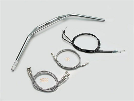 ハリケーン｜HURRICANE トラッカーHIGH ブリッジ付 ハンドルSET｜H002-031C