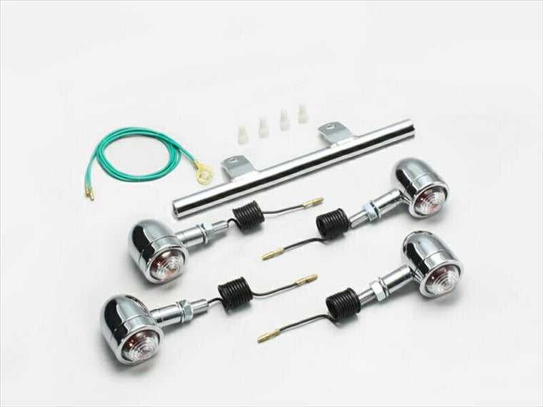 ハリケーン｜HURRICANE ミニブレットウインカーkit ｽﾃﾑﾏｳﾝﾄ｜HA5414C-01