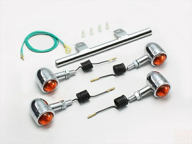 ハリケーン｜HURRICANE ミニブレットウインカーkit ｽﾃﾑﾏｳﾝﾄ｜HA5414-01