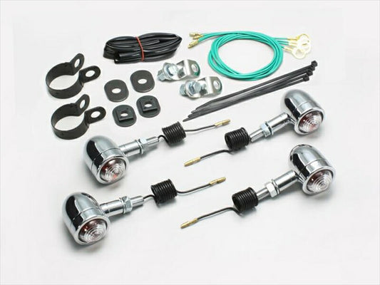 ハリケーン｜HURRICANE ミニブレットウインカーｋｉｔ ﾌﾚｰﾑﾏｳﾝﾄ｜HA5432C-01