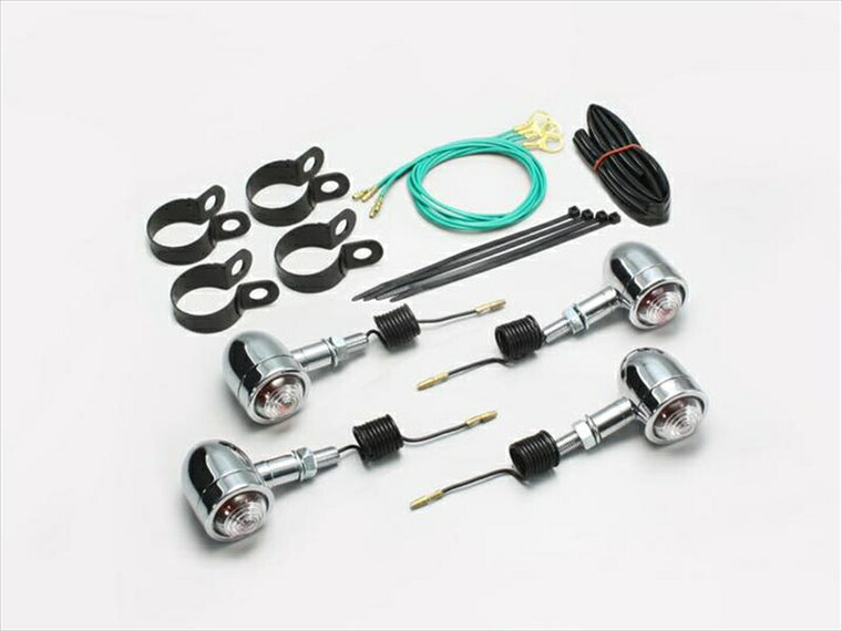 ハリケーン｜HURRICANE ミニブレットウインカーｋｉｔ ﾌﾚｰﾑﾏｳﾝﾄ｜HA5436C-01