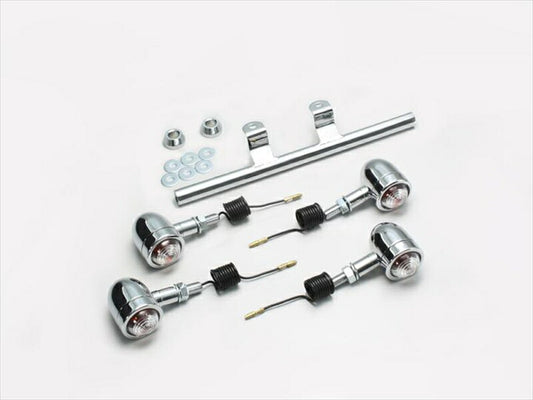 ハリケーン｜HURRICANE ミニブレットウインカーkit ｽﾃﾑﾏｳﾝﾄ｜HA5419C-01