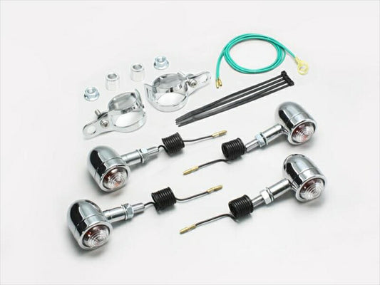 ハリケーン｜HURRICANE ミニブレットウインカーkit ﾌｫｰｸﾏｳﾝﾄ｜HA5433C-01