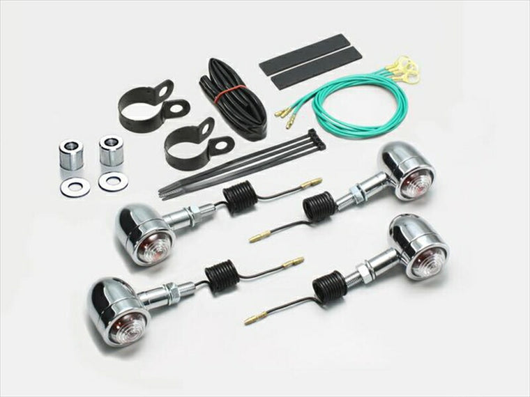 ハリケーン｜HURRICANE ミニブレットウインカーｋｉｔ ﾌﾚｰﾑﾏｳﾝﾄ｜HA5434C-01