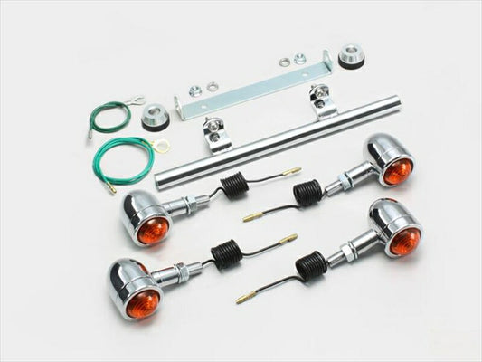 ハリケーン｜HURRICANE ミニブレットウインカーkit ｽﾃﾑﾏｳﾝﾄ｜HA5423-01