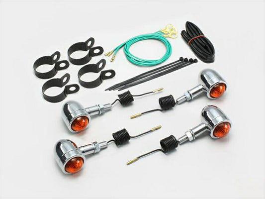 ハリケーン｜HURRICANE ミニブレットウインカーｋｉｔ ﾌﾚｰﾑﾏｳﾝﾄ｜HA5428-01