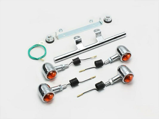 ハリケーン｜HURRICANE ミニブレットウインカーkit ｽﾃﾑﾏｳﾝﾄ｜HA5429-01