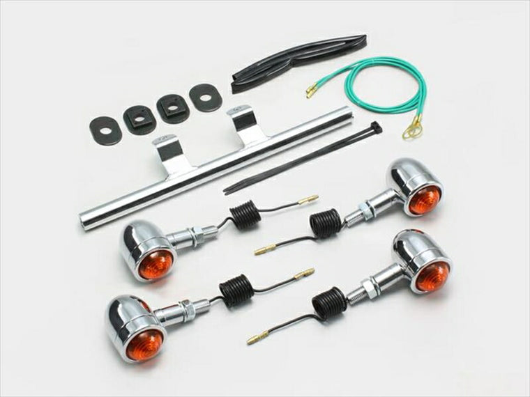 ハリケーン｜HURRICANE ミニブレットウインカーkit ｽﾃﾑﾏｳﾝﾄ｜HA5430-01