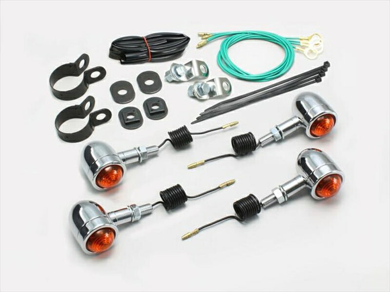 ハリケーン｜HURRICANE ミニブレットウインカーｋｉｔ ﾌﾚｰﾑﾏｳﾝﾄ｜HA5432-01