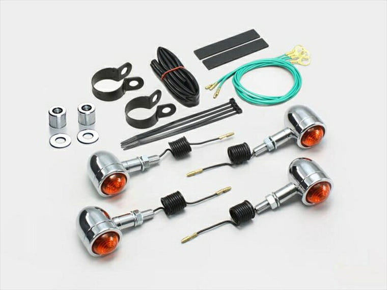 ハリケーン｜HURRICANE ミニブレットウインカーｋｉｔ ﾌﾚｰﾑﾏｳﾝﾄ｜HA5434-01