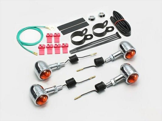 ハリケーン｜HURRICANE ミニブレットウインカーｋｉｔ ﾌﾚｰﾑﾏｳﾝﾄ｜HA5435-01