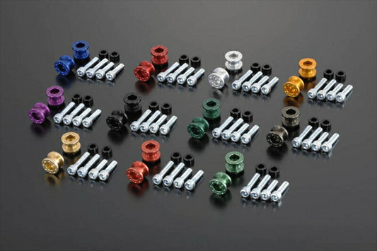 POSHFAITH｜ポッシュフェイス レーシングスタンドフック ライトグリーン M10／2PCS｜004010-18