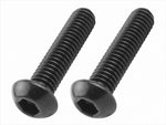 POSHFAITH｜ポッシュフェイス ボタンキャップボルト M6X25 ブラック 2PCS｜900625-B9
