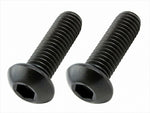 POSHFAITH｜ポッシュフェイス ボタンキャップボルト M8X25 ブラック 2PCS｜900825-B9