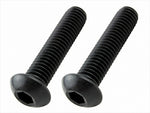 POSHFAITH｜ポッシュフェイス ボタンキャップボルト M8X35 ブラック 2PCS｜900835-B9
