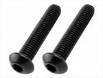 POSHFAITH｜ポッシュフェイス ボタンキャップボルト M8X40 ブラック 2PCS｜900840-B9