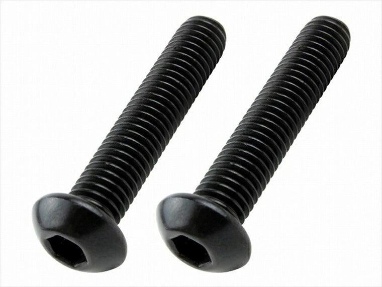 POSHFAITH｜ポッシュフェイス ボタンキャップボルト M8X40 ブラック 2PCS｜900840-B9