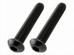 POSHFAITH｜ポッシュフェイス ボタンキャップボルト M8X45 ブラック 2PCS｜900845-B9