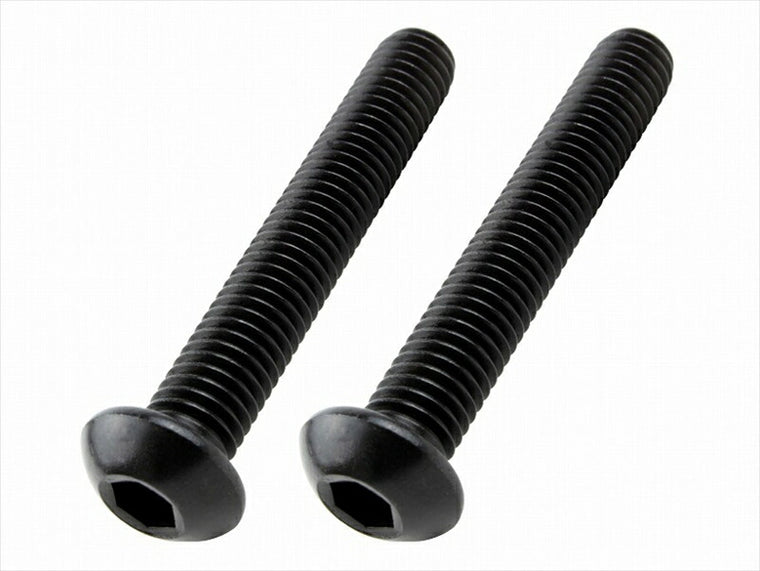 POSHFAITH｜ポッシュフェイス ボタンキャップボルト M8X50 ブラック 2PCS｜900850-B9