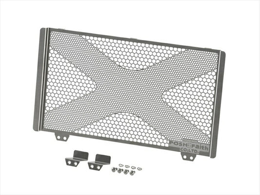 POSHFAITH｜ポッシュフェイス ラジエターコアガード ステンレス YZF-R25／ABS 15-20・YZF-R3／ABS｜66105