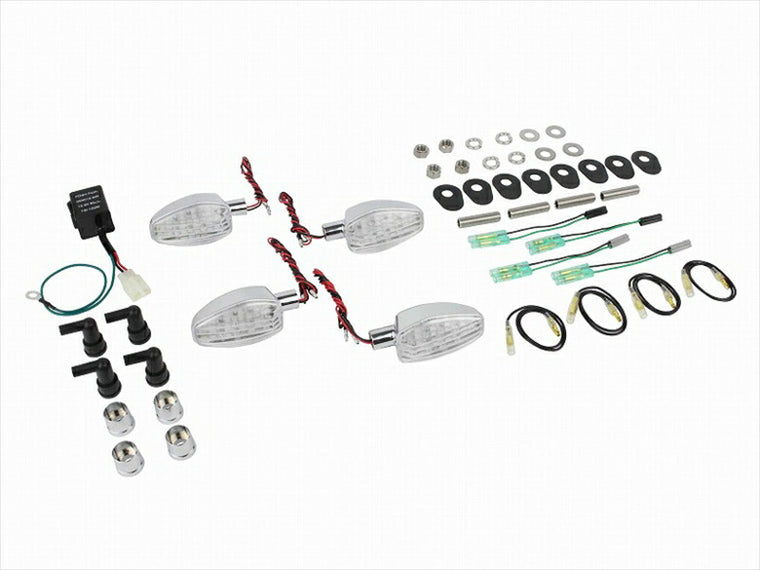 POSHFAITH｜ポッシュフェイス ライトウェイトLEDウインカーキット M／CL MT-09TRACER（14-17）｜65252