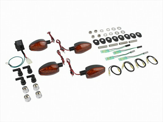 POSHFAITH｜ポッシュフェイス ライトウェイトLEDウインカーキット B／OR MT-09TRACER（14-17）｜065251-06