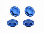 POSHFAITH｜ポッシュフェイス NASAタイプキャップボルトカバー M8用 BLUE（4PCS）｜001820-01