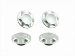 POSHFAITH｜ポッシュフェイス NASAタイプキャップボルトカバー M8用 SILVER（4PCS）｜001820-03