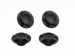 POSHFAITH｜ポッシュフェイス NASAタイプキャップボルトカバー M8用 BLACK（4PCS）｜001820-06
