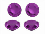 POSHFAITH｜ポッシュフェイス NASAタイプキャップボルトカバー M10用 BLUE BERRY（4PCS）｜001821-05