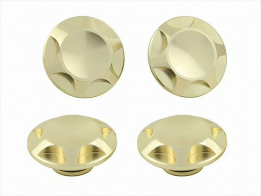 POSHFAITH｜ポッシュフェイス NASAタイプキャップボルトカバー M10用 C.GOLD（4PCS）｜001821-12