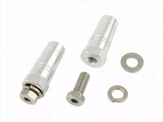 POSHFAITH｜ポッシュフェイス エクステンションステー40mmSLV M8-M8 M8X20mmステンレス六角ボルト付｜098102-03