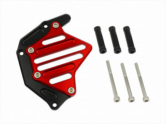 POSHFAITH｜ポッシュフェイス スプロケットカバー ブラック／レッド Z900RS／CAFE 18-21｜132211-26