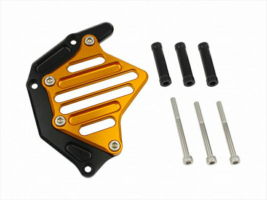 POSHFAITH｜ポッシュフェイス スプロケットカバー ブラック／ゴールド Z900RS／CAFE 18-21｜132211-46