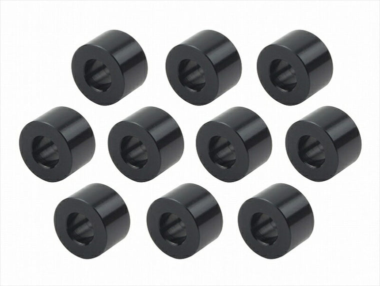 POSHFAITH｜ポッシュフェイス メカニックM6カラー BLK t＝8 10pcs｜300806-06