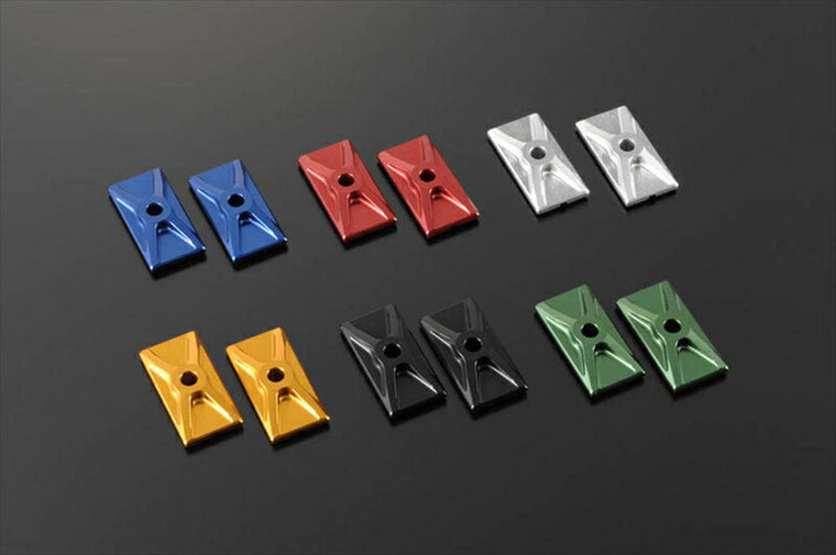 POSHFAITH｜ポッシュフェイス チェーンアジャスターキャップ BK Ninja250R 08-12 Ninja250／Z250 13-14 CBR250R 11-14｜034074-06