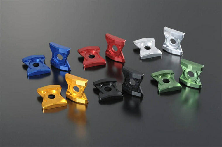 POSHFAITH｜ポッシュフェイス チェーンアジャスタープレート RE Ninja250R 08-12 Ninja250／Z250 13-14｜034076-02