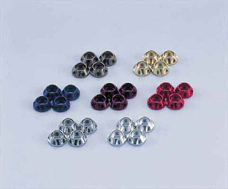 POSHFAITH｜ポッシュフェイス キャップホルダー RED NASAタイプ6mm／4pc｜004086-02