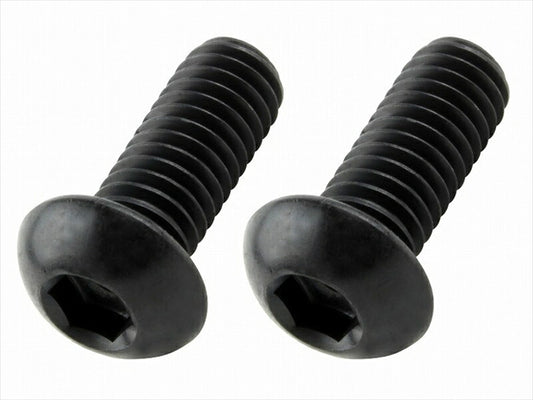 POSHFAITH｜ポッシュフェイス ボタンキャップボルト M6X15 ブラック 2PCS｜900615-B9