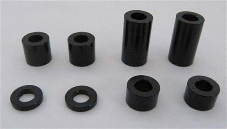 POSHFAITH｜ポッシュフェイス M6 ユニバーサルアルミカラー ブラック t＝15mm 2PCS｜121506-06