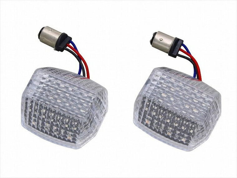 POSHFAITH｜ポッシュフェイス LEDコンバージョン基板 2PCS クリア 3線式W球 KAWASAKI用｜71428